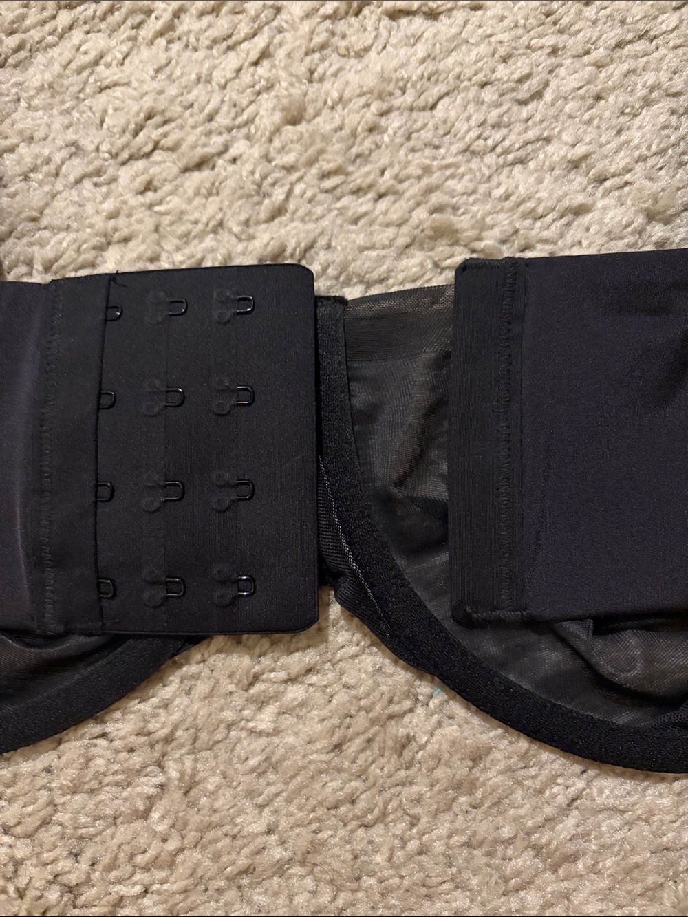 SKIMS Black Sheer Underwire Bra - Picture 3 of 4